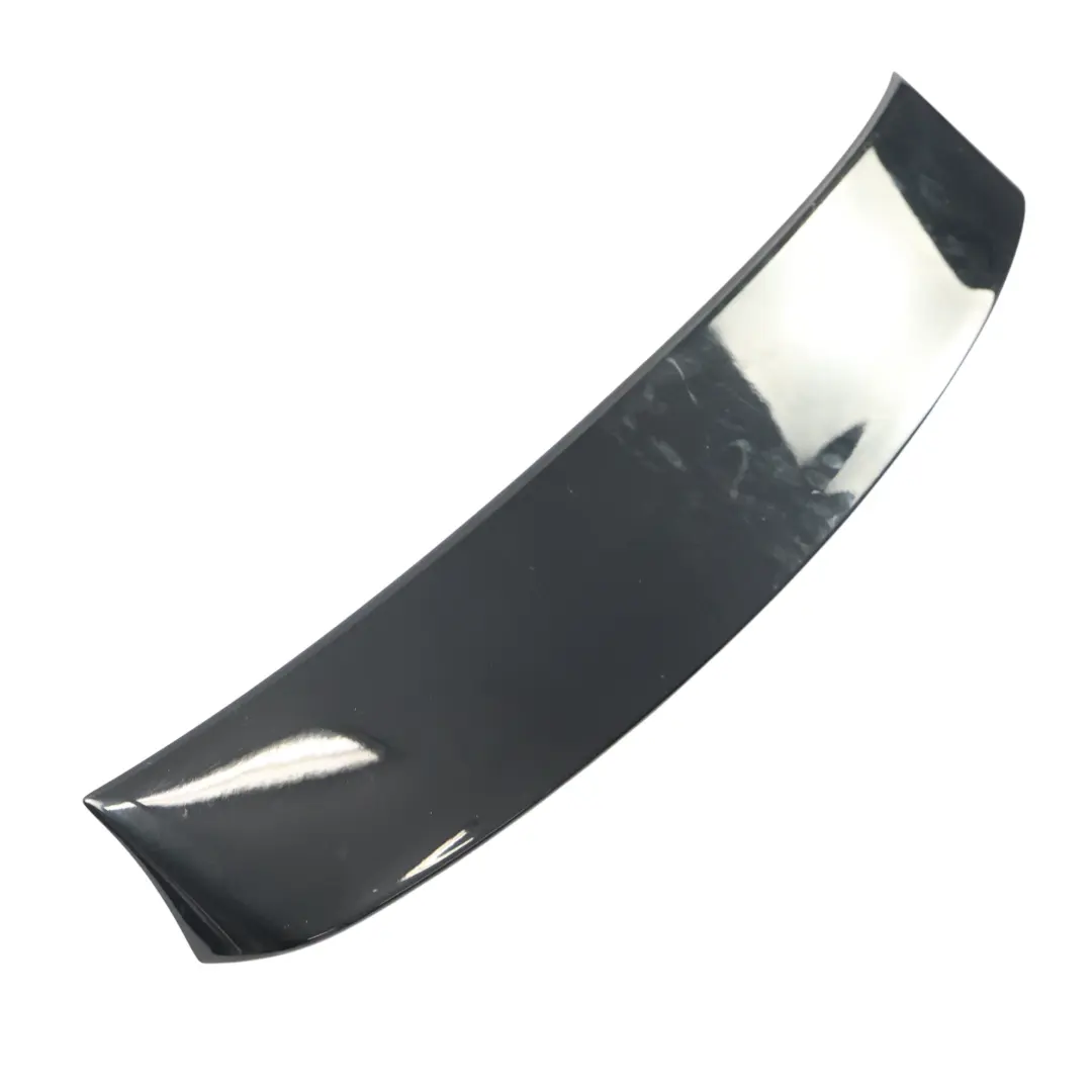 Audi A3 8P Boot Tailgate Trunk Lid Rear Spoiler Panel Brilliant Black - LY9B - SKU 8P3860943-BBL - Part number 8P3860943