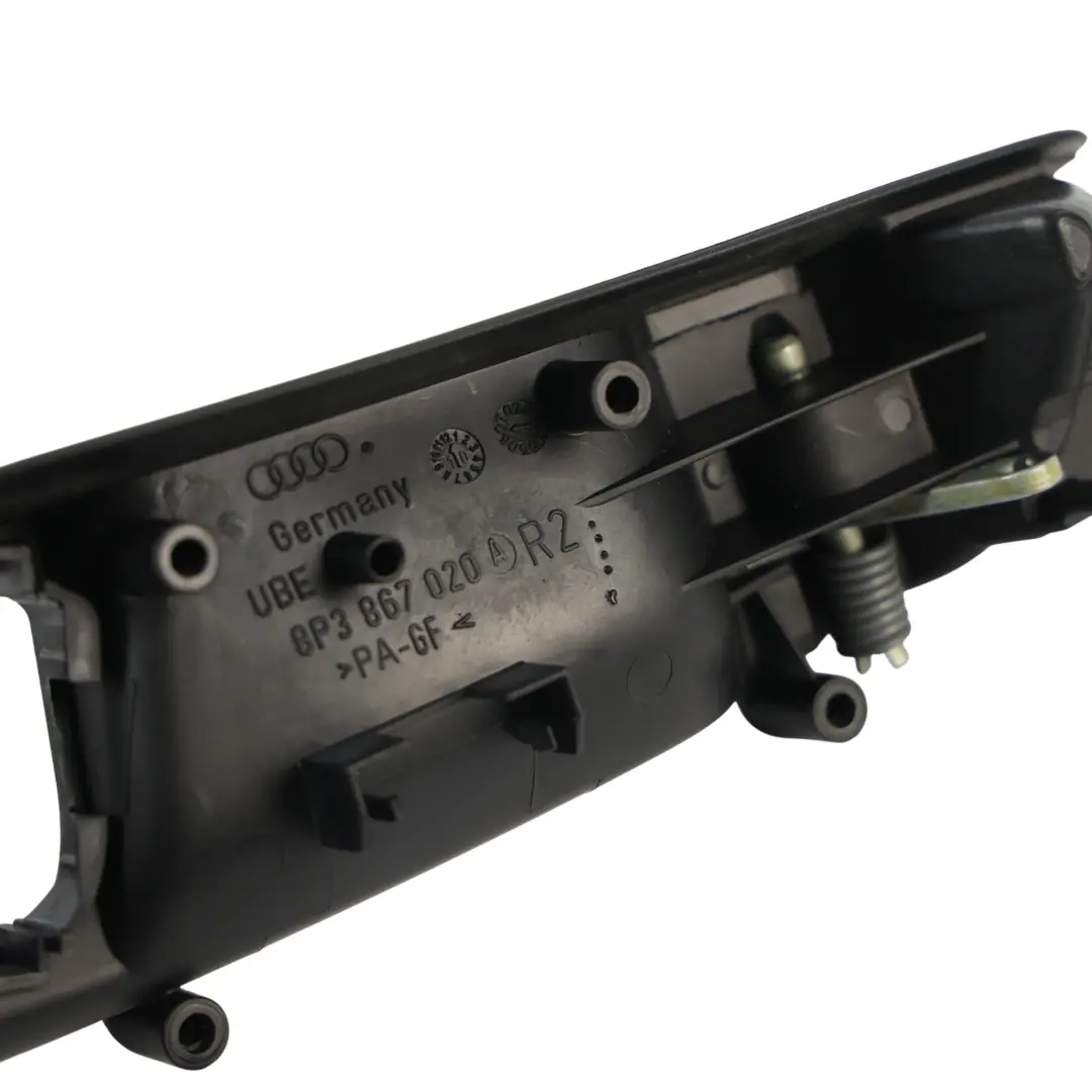 3Dr Maniglia Interna Porta Pannello Anteriore Destro per Audi A3 8P con numero di parte 8P3867020A Audi A3 8P 3Dr Maniglia Interna Porta Pannello Anteriore Destro - SKU 8P3867020A - Numero di parte 8P3867020A