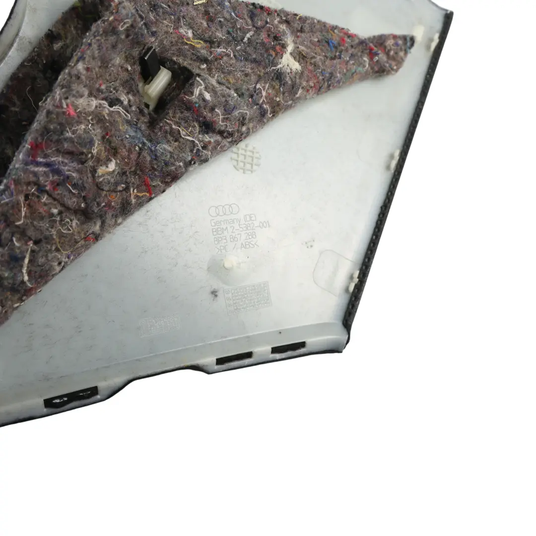 3Dr Osłona Słupka C Tylna Prawy Tył Czarna do Audi A3 S3 8P o numerze 8P3867288 Audi A3 S3 8P 3Dr Osłona Słupka C Tylna Prawy Tył Czarna - SKU 8P3867288 - Numer Części 8P3867288