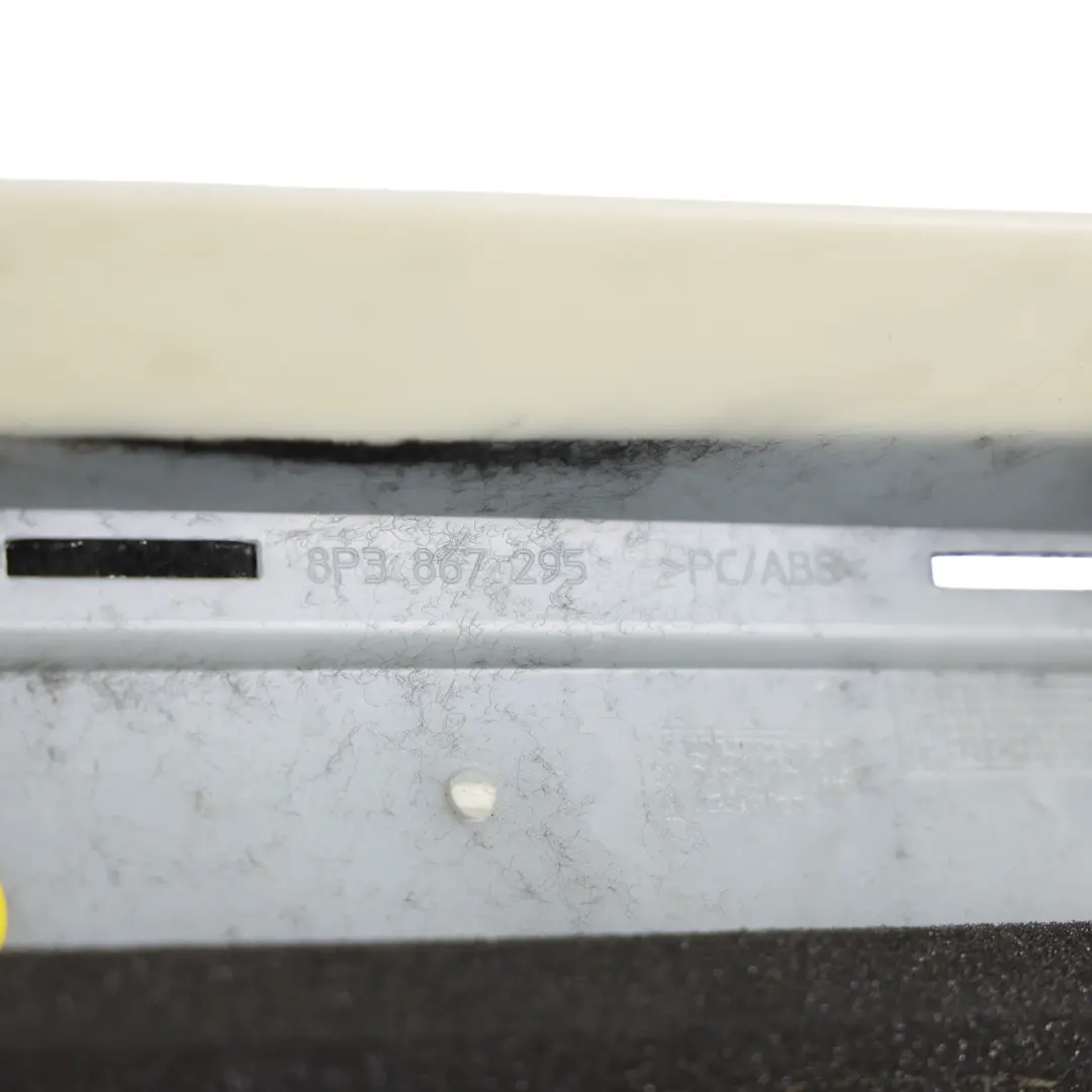 Audi A3 S3 8P 3Dr C Pillar Trim Cover Panel Rear Left N/S Black - SKU 8P3867295 - Part number 8P3867295