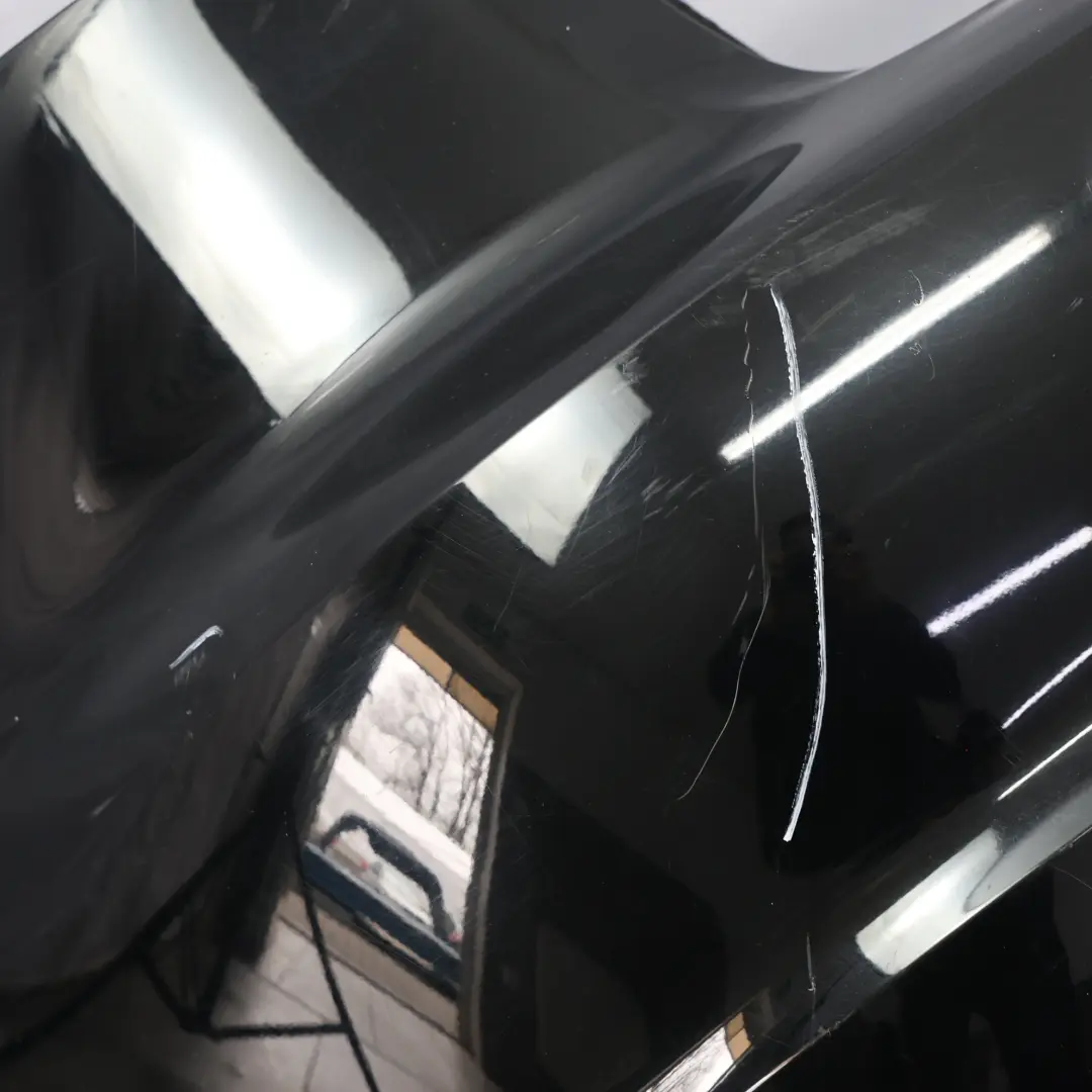 Sportback Rear Bumper Trim Panel Brilliant Black Metallic - Y9B to Audi A3 8P with Part number 8P4807303G Audi A3 8P Sportback Rear Bumper Trim Panel Brilliant Black Metallic - Y9B - SKU 8P4807303G-BBL - Part number 8P4807303G