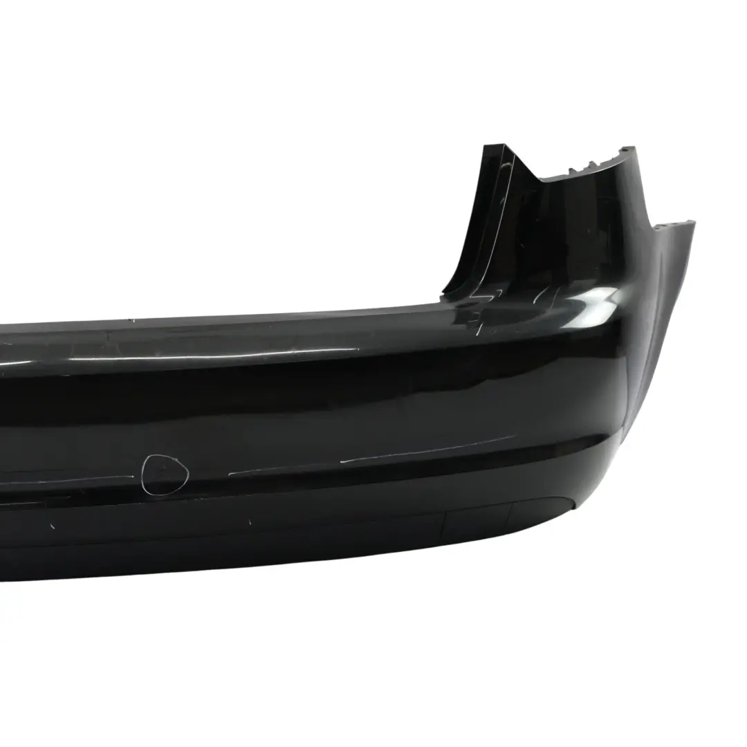 Audi A3 8P Sportback Rear Bumper Trim Panel Brilliant Black Metallic - Y9B - SKU 8P4807303G-BBL - Part number 8P4807303G
