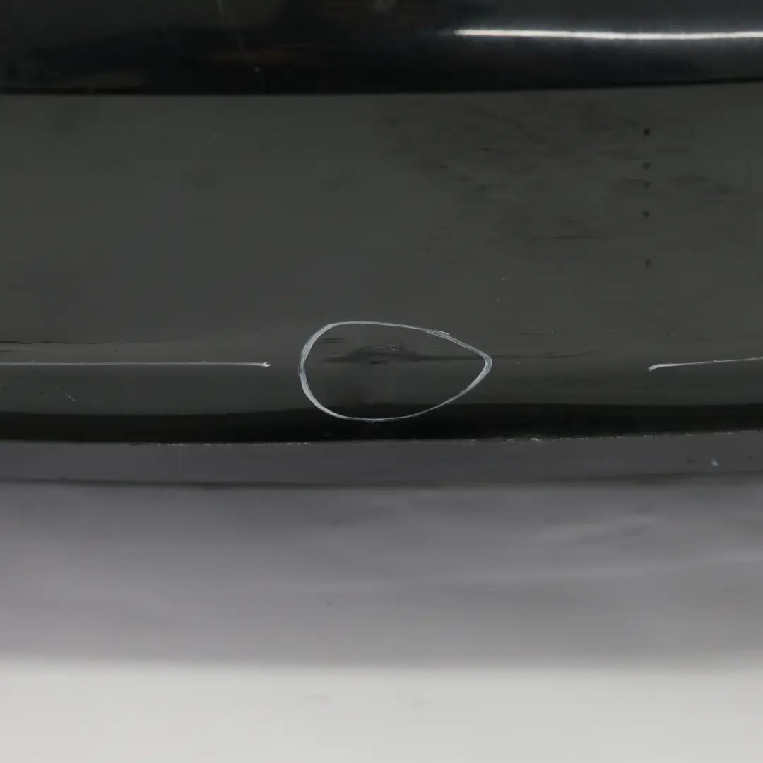 Audi A3 8P Sportback Rear Bumper Trim Panel Brilliant Black Metallic - Y9B - SKU 8P4807303G-BBL - Part number 8P4807303G