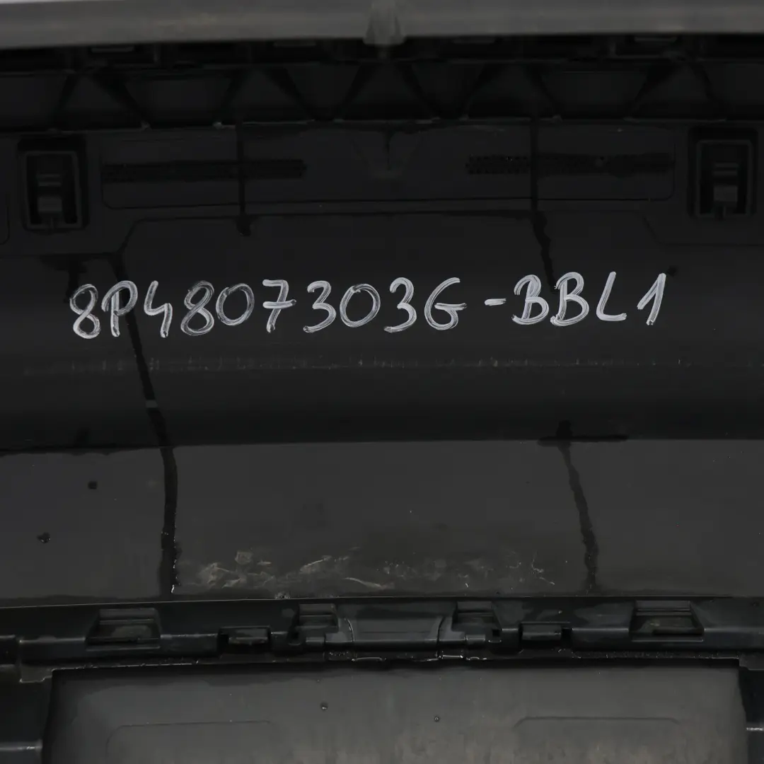 Audi A3 8P Sportback Zderzak Tylny Brilliant Black Metalik - Y9B - SKU 8P4807303G-BBL1 - Numer Części 8P4807303G