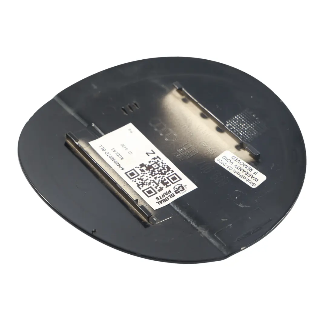 Couvercle Trappe Carburant Noir Brillant Métallisé Y9B pour Audi A3 8P à propos du numéro de pièce 8P4809907D Audi A3 8P Couvercle Trappe Carburant Noir Brillant Métallisé Y9B - SKU 8P4809907D-BBL - Numéro de pièce 8P4809907D