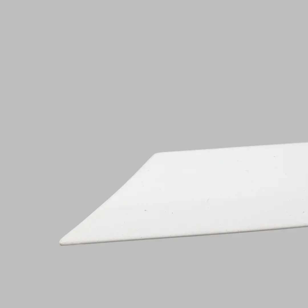 Audi A3 8P Door Trim Finisher Strip Rear Left N/S Ibis White - Y9C - SKU 8P4853699-IWH - Part number 8P4853699