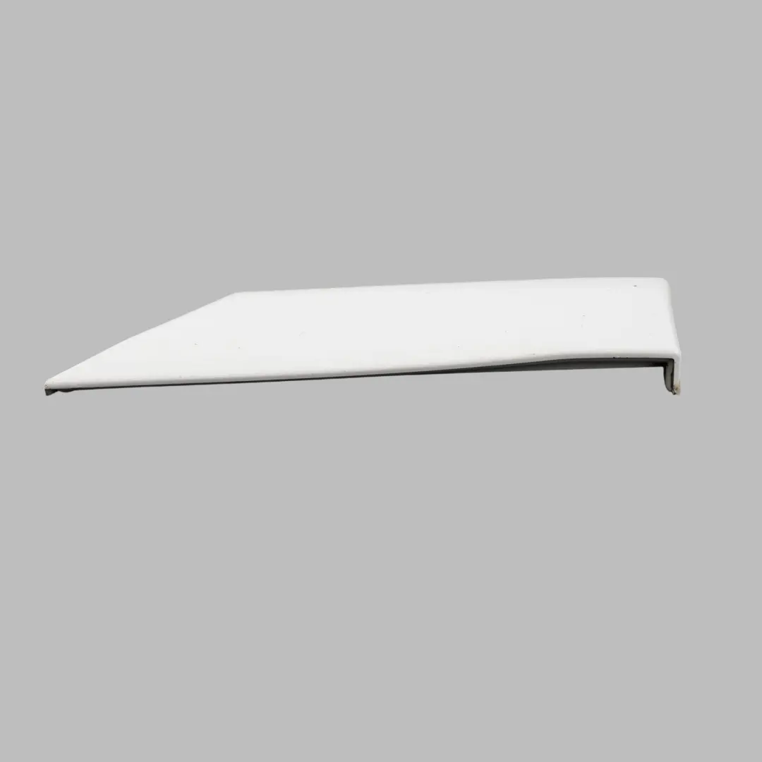 Audi A3 8P Door Trim Finisher Strip Rear Left N/S Ibis White - Y9C - SKU 8P4853699-IWH - Part number 8P4853699