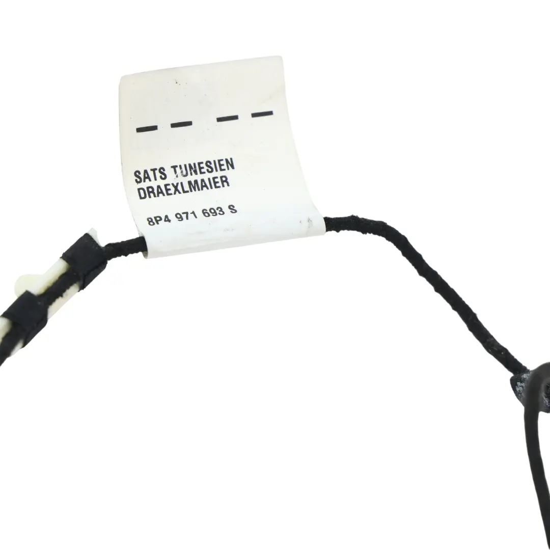 Audi A3 8P Arnés Cableado Puerta Trasera Izquierda Derecha - SKU 8P4971693S - Número de pieza 8P4971693S