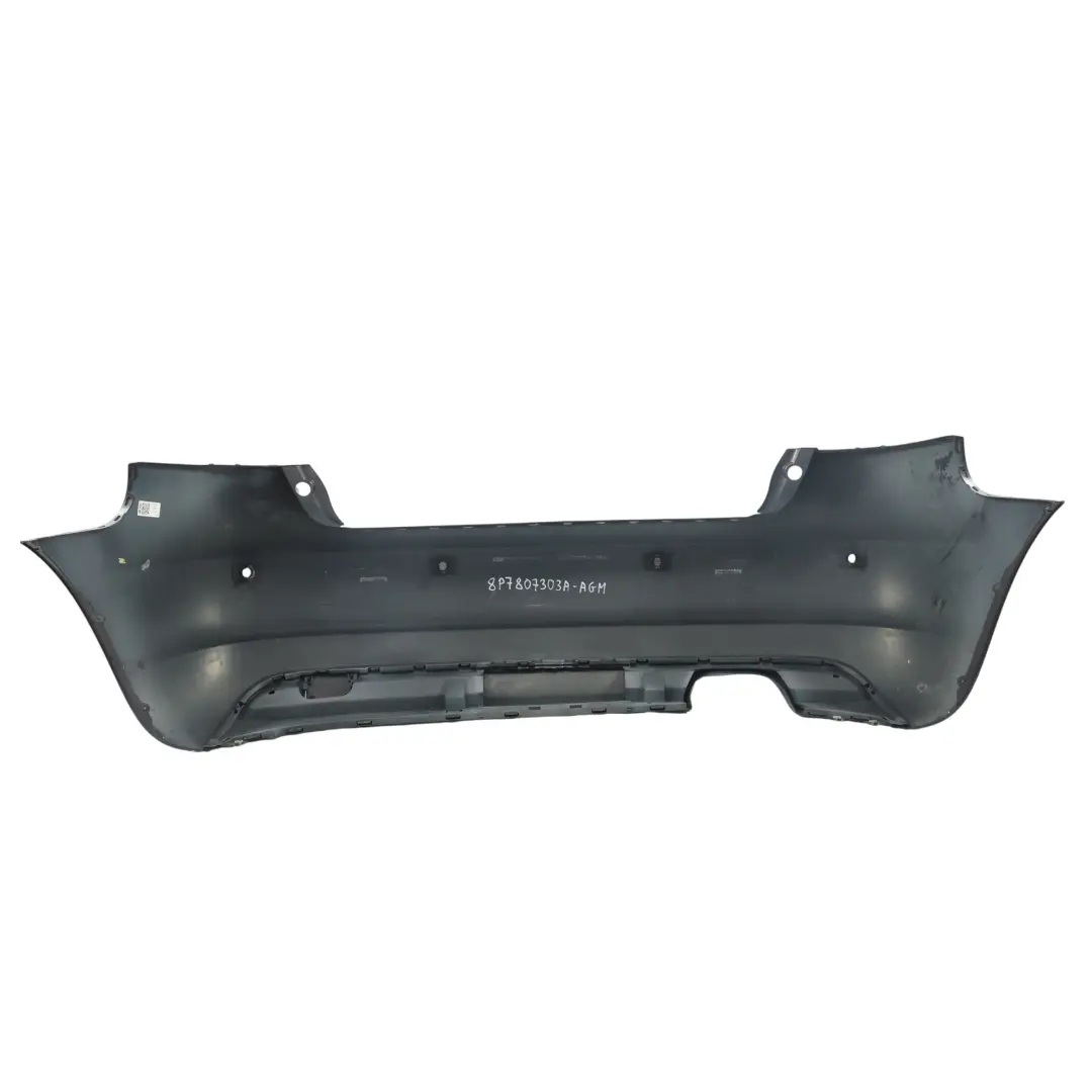 Bumper Trim Panel Covering Amethyst Grey Metallic - Z4X to Audi A3 8P Cabrio Rear with Part number 8P7807303A Audi A3 8P Cabrio Rear Bumper Trim Panel Covering Amethyst Grey Metallic - Z4X - SKU 8P7807303A-AGM - Part number 8P7807303A