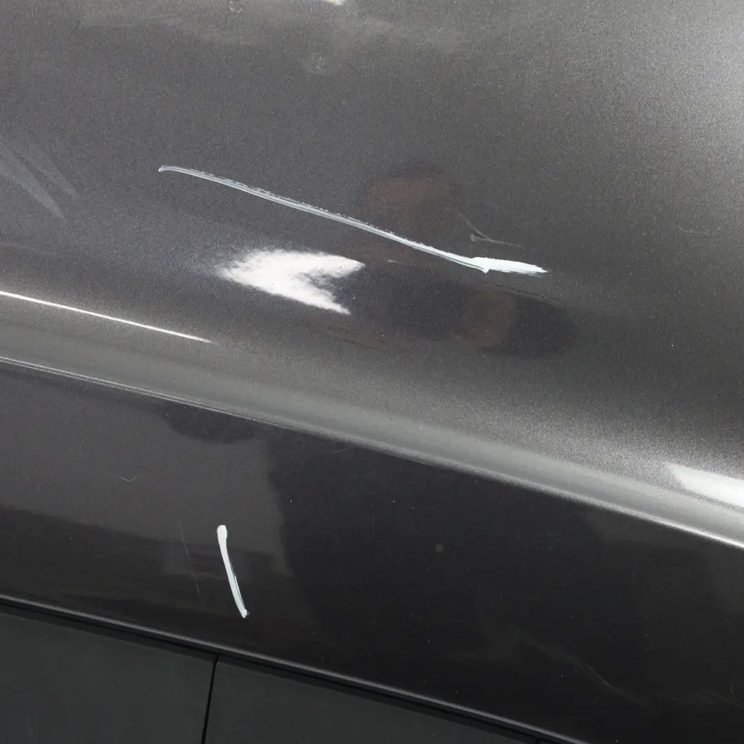 Bumper Trim Panel Covering Amethyst Grey Metallic - Z4X to Audi A3 8P Cabrio Rear with Part number 8P7807303A Audi A3 8P Cabrio Rear Bumper Trim Panel Covering Amethyst Grey Metallic - Z4X - SKU 8P7807303A-AGM - Part number 8P7807303A