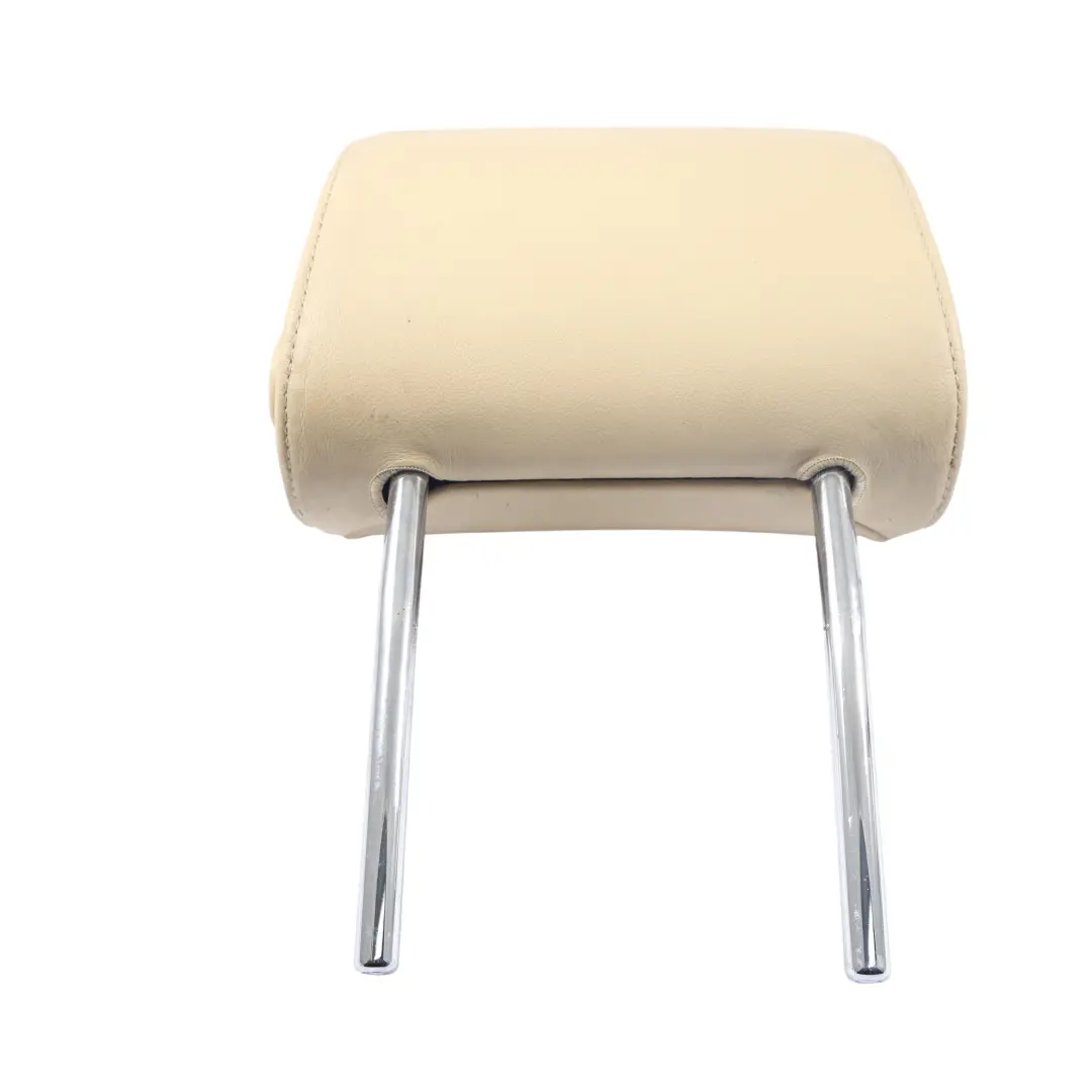 Audi A3 8P Headrest Cover Leather Adjustable Beige Left N/S - SKU 8P7881901B - Part number 8P7881901B