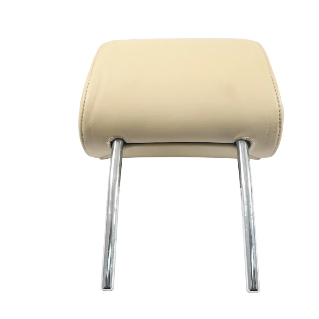 Audi A3 8P Front Seat Headrest Leather Adjustable Beige Right O/S - SKU 8P7881902B - Part number 8P7881902B