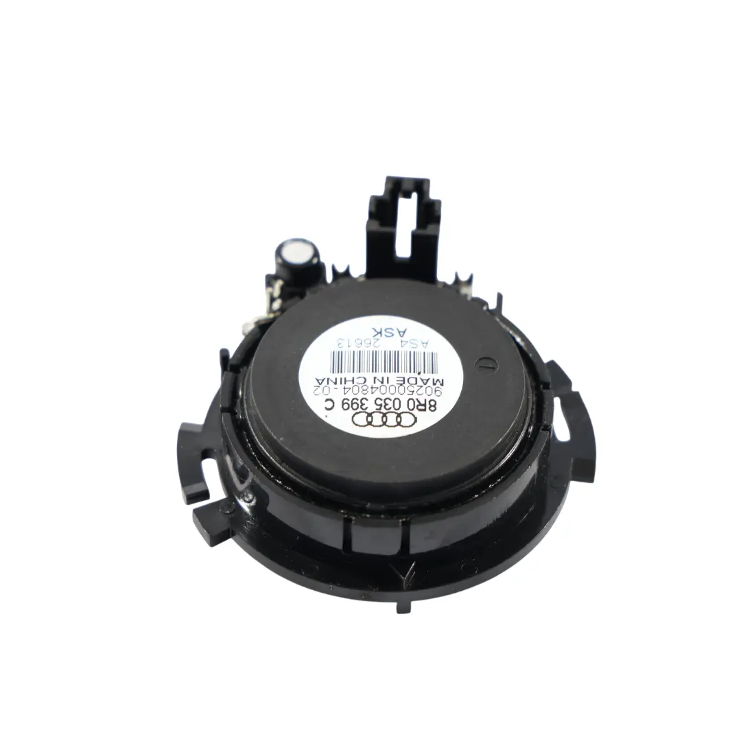Altoparlante Tweeter Porta Posteriore Sinistro Destro per Audi Q5 8R con numero di parte 8R0035399C Audi Q5 8R Altoparlante Tweeter Porta Posteriore Sinistro Destro - SKU 8R0035399C - Numero di parte 8R0035399C
