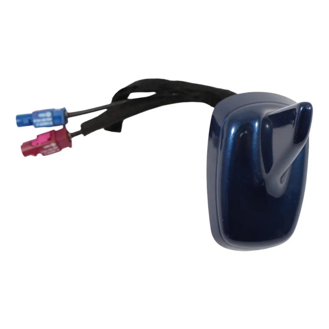 Audi Q5 8R Antenne Toit Requin Bleu Scuba Métallisé X5Q - SKU 8R0035503E-SCB - Numéro de pièce 8R0035503E