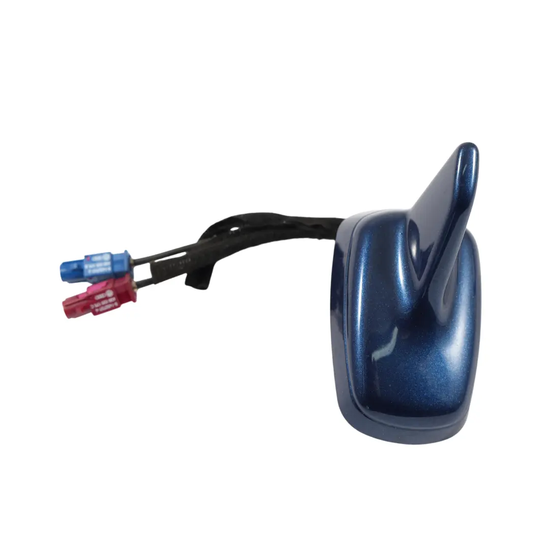 Audi Q5 8R Antena Techo Tiburón Azul Scuba Metalizado X5Q - SKU 8R0035503E-SCB - Número de pieza 8R0035503E