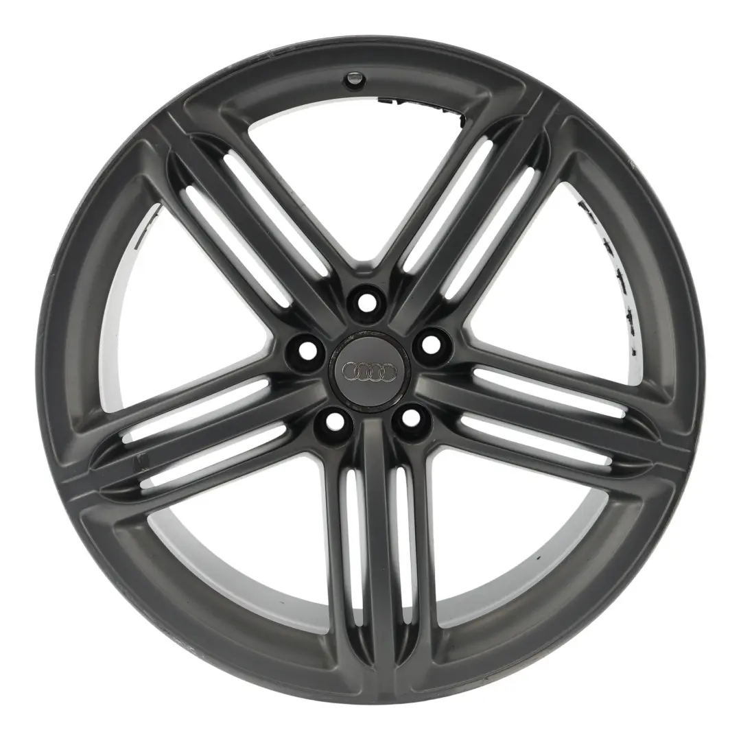 Audi Q5 8R Wheel Rim Alloy Grey 20" 8.5J ET:33 5 Double Spoke - SKU 8R0601025BG-10 - Part number 8R0601025BG