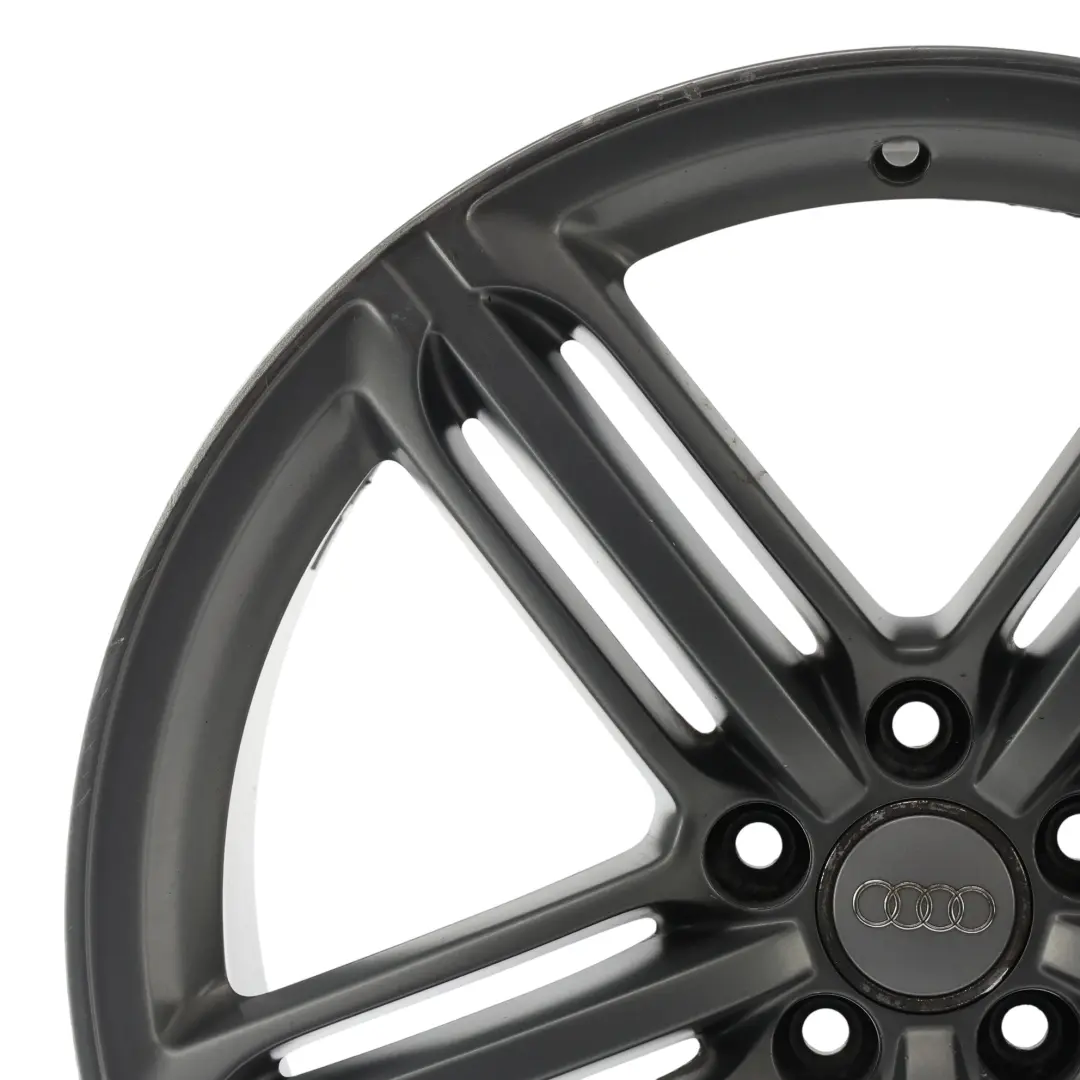 Audi Q5 8R Wheel Rim Alloy Grey 20" 8.5J ET:33 5 Double Spoke - SKU 8R0601025BG-10 - Part number 8R0601025BG