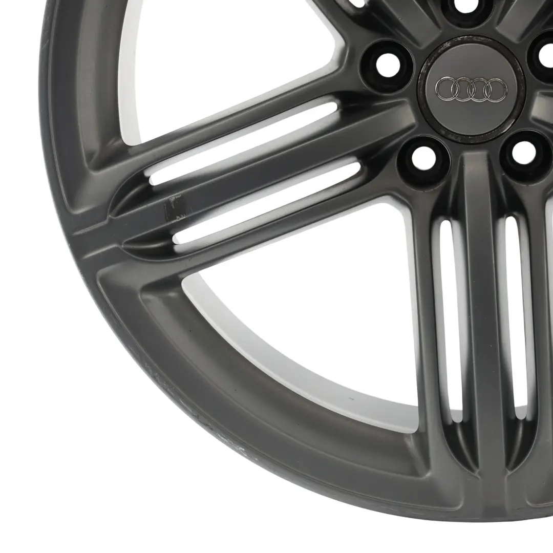 Rim Alloy Grey 20" 8.5J ET:33 5 Double Spoke to Audi Q5 8R Wheel with Part number 8R0601025BG Audi Q5 8R Wheel Rim Alloy Grey 20" 8.5J ET:33 5 Double Spoke - SKU 8R0601025BG-10 - Part number 8R0601025BG