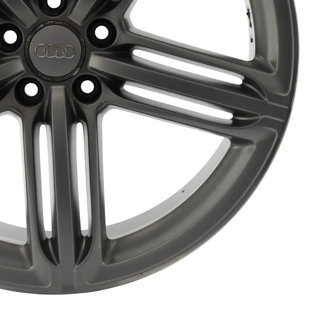 Rim Alloy Grey 20" 8.5J ET:33 5 Double Spoke to Audi Q5 8R Wheel with Part number 8R0601025BG Audi Q5 8R Wheel Rim Alloy Grey 20" 8.5J ET:33 5 Double Spoke - SKU 8R0601025BG-10 - Part number 8R0601025BG