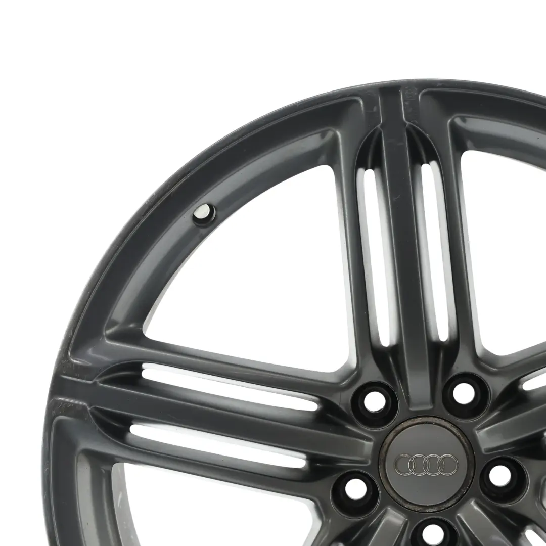 Rim Alloy Grey 20" 8.5J ET:33 5 Double Spoke to Audi Q5 8R Wheel with Part number 8R0601025BG Audi Q5 8R Wheel Rim Alloy Grey 20" 8.5J ET:33 5 Double Spoke - SKU 8R0601025BG-11 - Part number 8R0601025BG