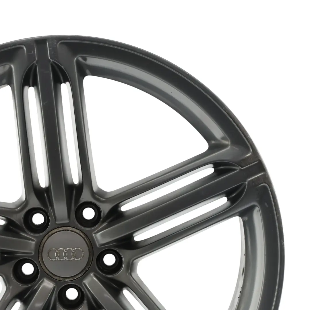 Audi Q5 8R Wheel Rim Alloy Grey 20" 8.5J ET:33 5 Double Spoke - SKU 8R0601025BG-11 - Part number 8R0601025BG