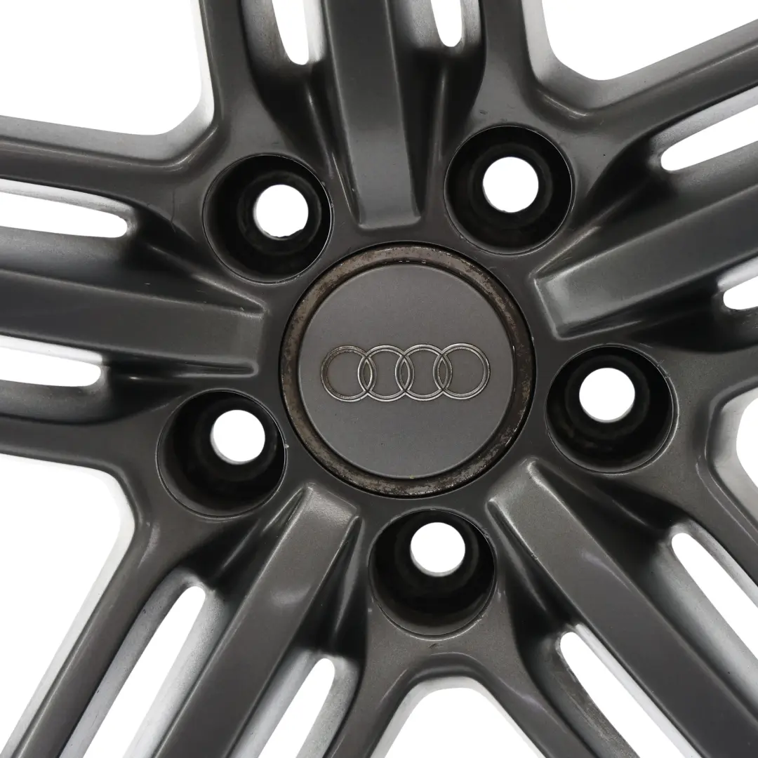 Audi Q5 8R Wheel Rim Alloy Grey 20" 8.5J ET:33 5 Double Spoke - SKU 8R0601025BG-11 - Part number 8R0601025BG