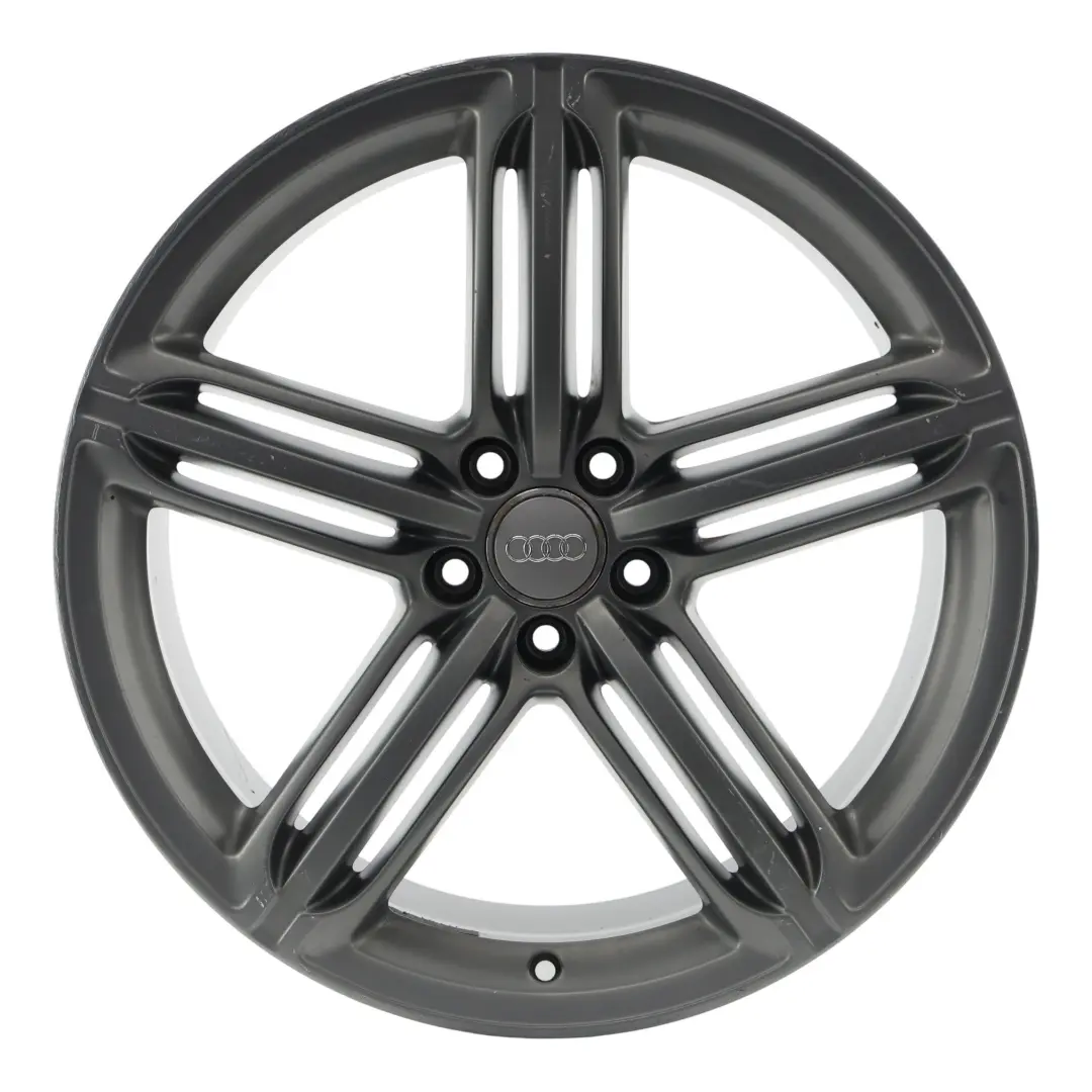 Audi Q5 8R Felge Alu Grau 20" 8.5J ET:33 5 Doppelte Speiche - SKU 8R0601025BG-8 - Teilenummer 8R0601025BG
