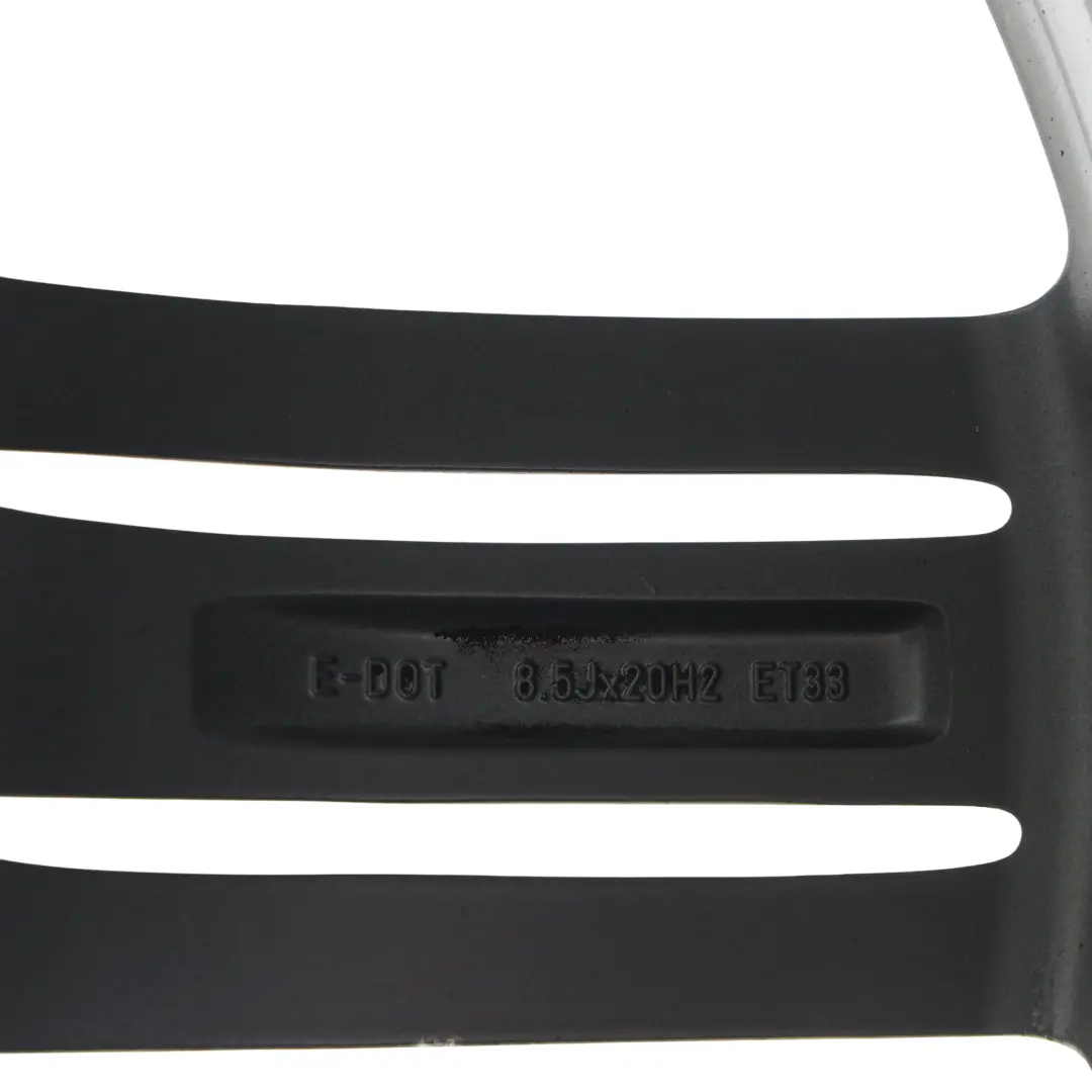 Audi Q5 8R Wheel Rim Alloy Grey 20" 8.5J ET:33 5 Double Spoke - SKU 8R0601025BG-8 - Part number 8R0601025BG