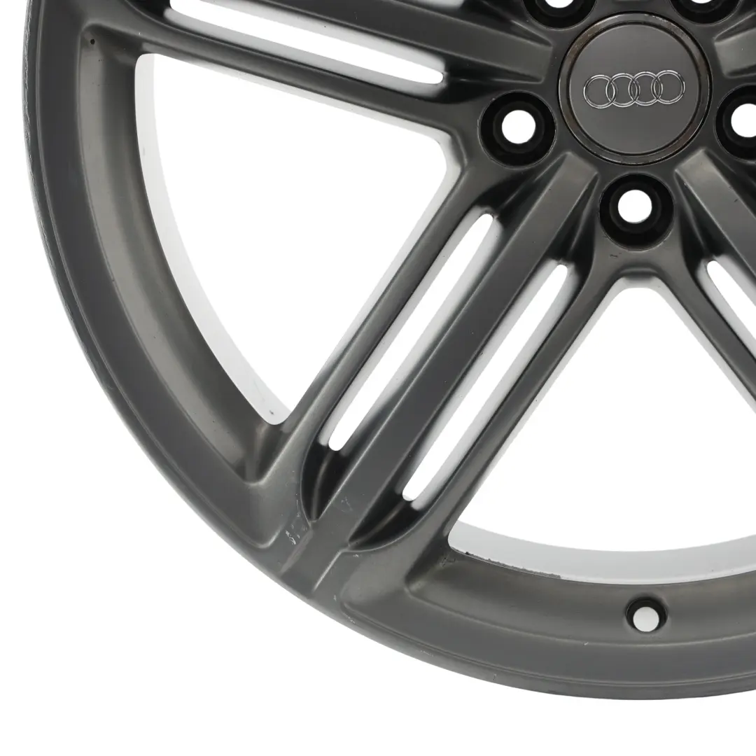 Cerchione Lega Grigio 20" 8.5J ET:33 5 Doppia Razza per Audi Q5 8R con numero di parte 8R0601025BG Audi Q5 8R Cerchione Lega Grigio 20" 8.5J ET:33 5 Doppia Razza - SKU 8R0601025BG-8 - Numero di parte 8R0601025BG