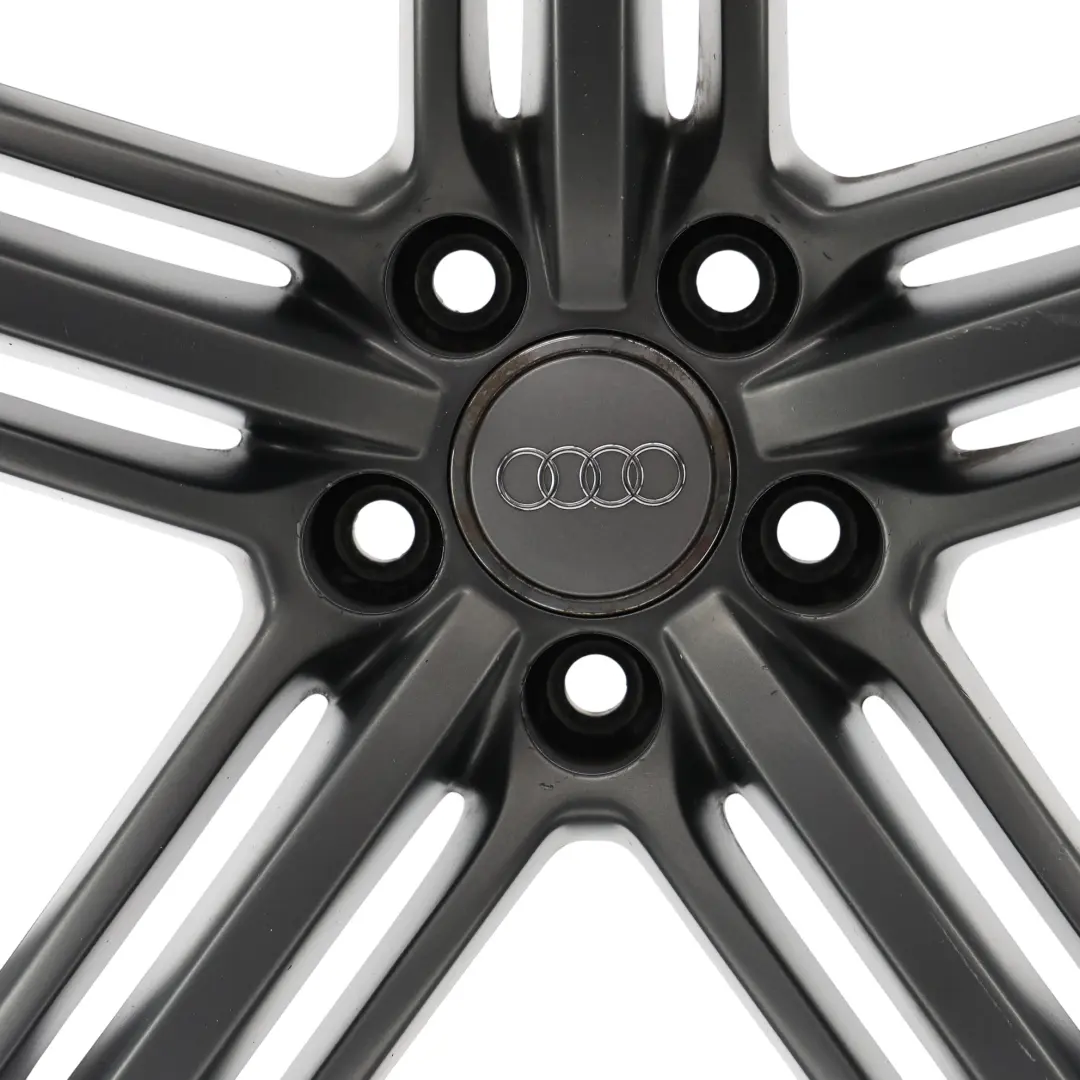 Audi Q5 8R Felge Alu Grau 20" 8.5J ET:33 5 Doppelte Speiche - SKU 8R0601025BG-8 - Teilenummer 8R0601025BG