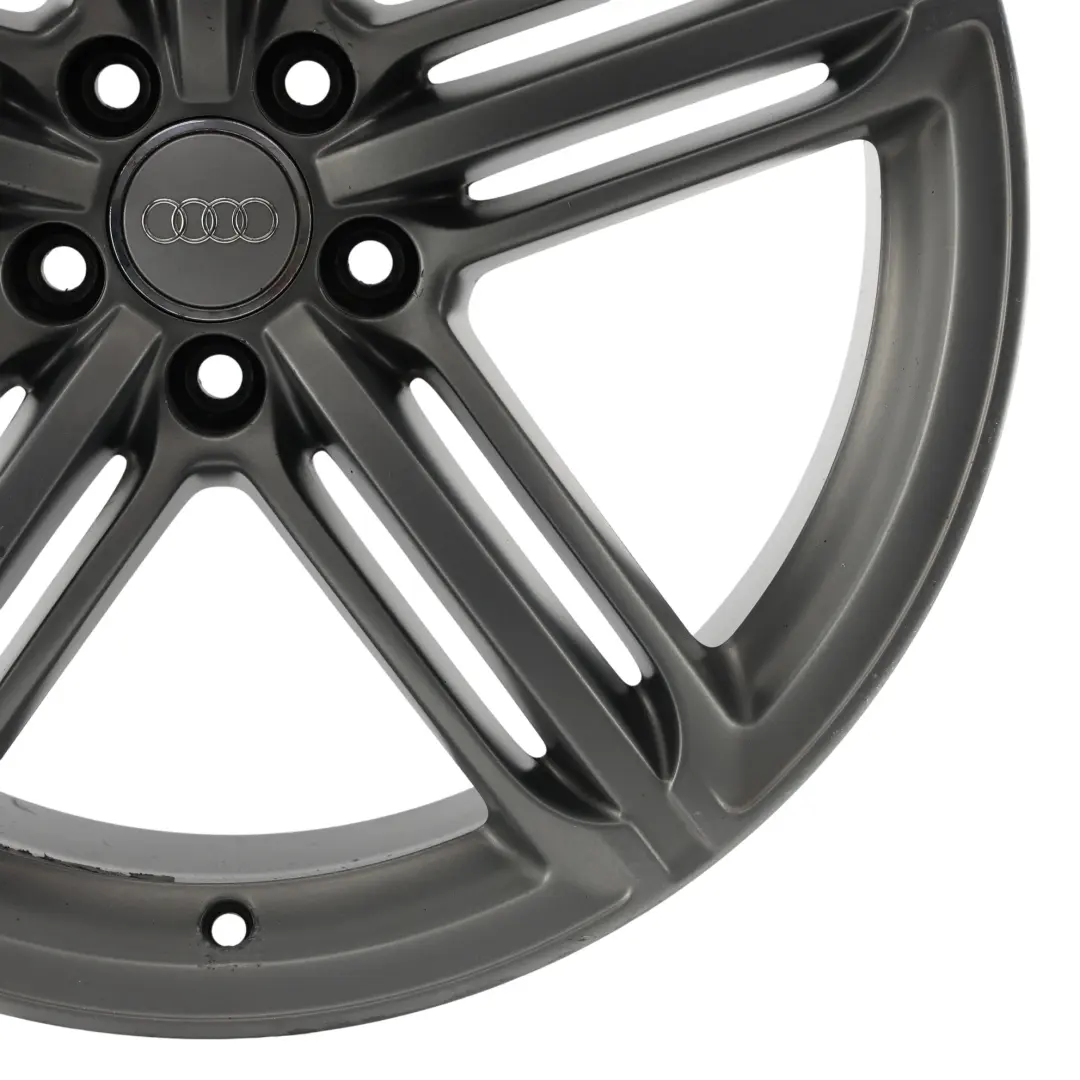 Felge Alu Grau 20" 8.5J ET33 5 Doppelte Speiche für Audi Q5 8R mit Teilenummer 8R0601025BG Audi Q5 8R Felge Alu Grau 20" 8.5J ET33 5 Doppelte Speiche - SKU 8R0601025BG-9 - Teilenummer 8R0601025BG