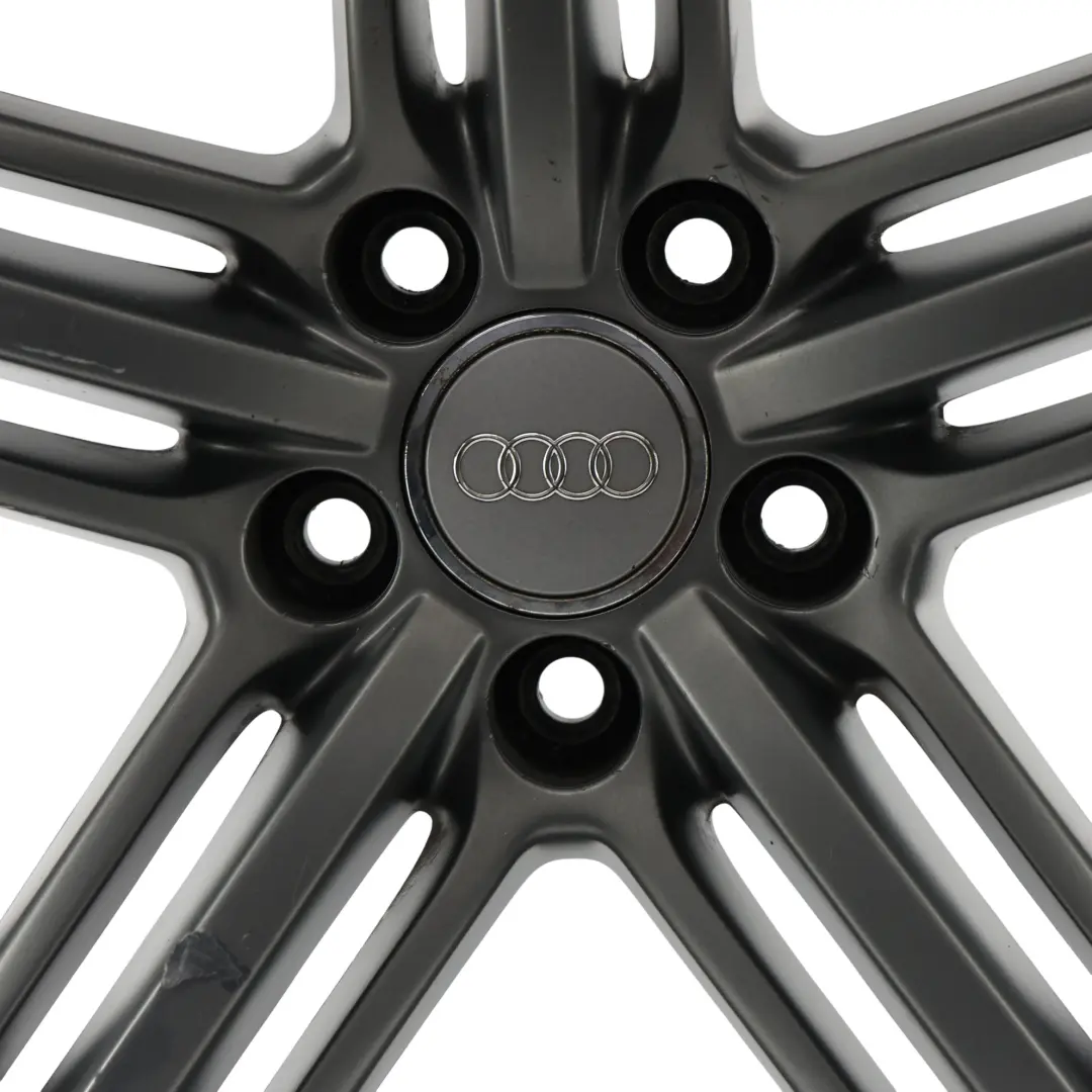 Audi Q5 8R Cerchione Lega Grigio 20" 8.5J ET33 5 Doppia Razza - SKU 8R0601025BG-9 - Numero di parte 8R0601025BG