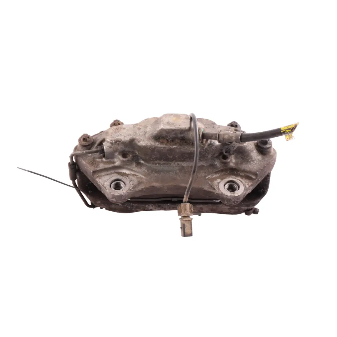 Front Brake Caliper Housing Bracket Left N/S to Audi Q5 8R with Part number 8R0615107D Audi Q5 8R Front Brake Caliper Housing Bracket Left N/S - SKU 8R0615107D - Part number 8R0615107D