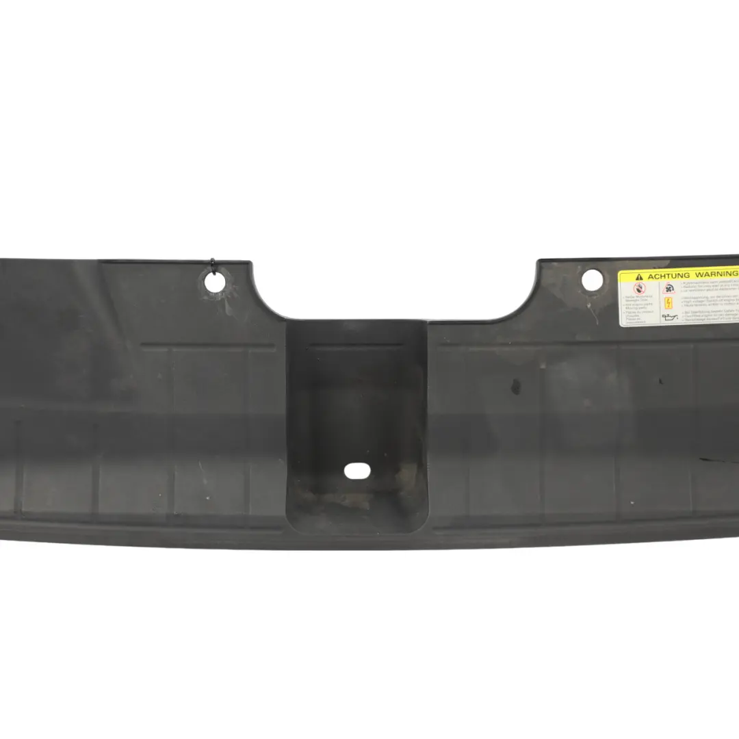 Front Slam Panel Upper Top Cover Trim Plastic Black to Audi Q5 8R with Part number 8R0807081A Audi Q5 8R Front Slam Panel Upper Top Cover Trim Plastic Black - SKU 8R0807081A - Part number 8R0807081A