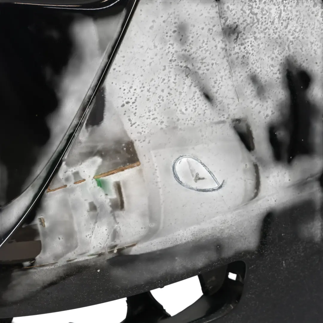 Bumper Trim Panel Covering Phantom Black - Z9Y to Audi Q5 8R Rear with Part number 8R0807303B Audi Q5 8R Rear Bumper Trim Panel Covering Phantom Black - Z9Y - SKU 8R0807303B-PHB - Part number 8R0807303B