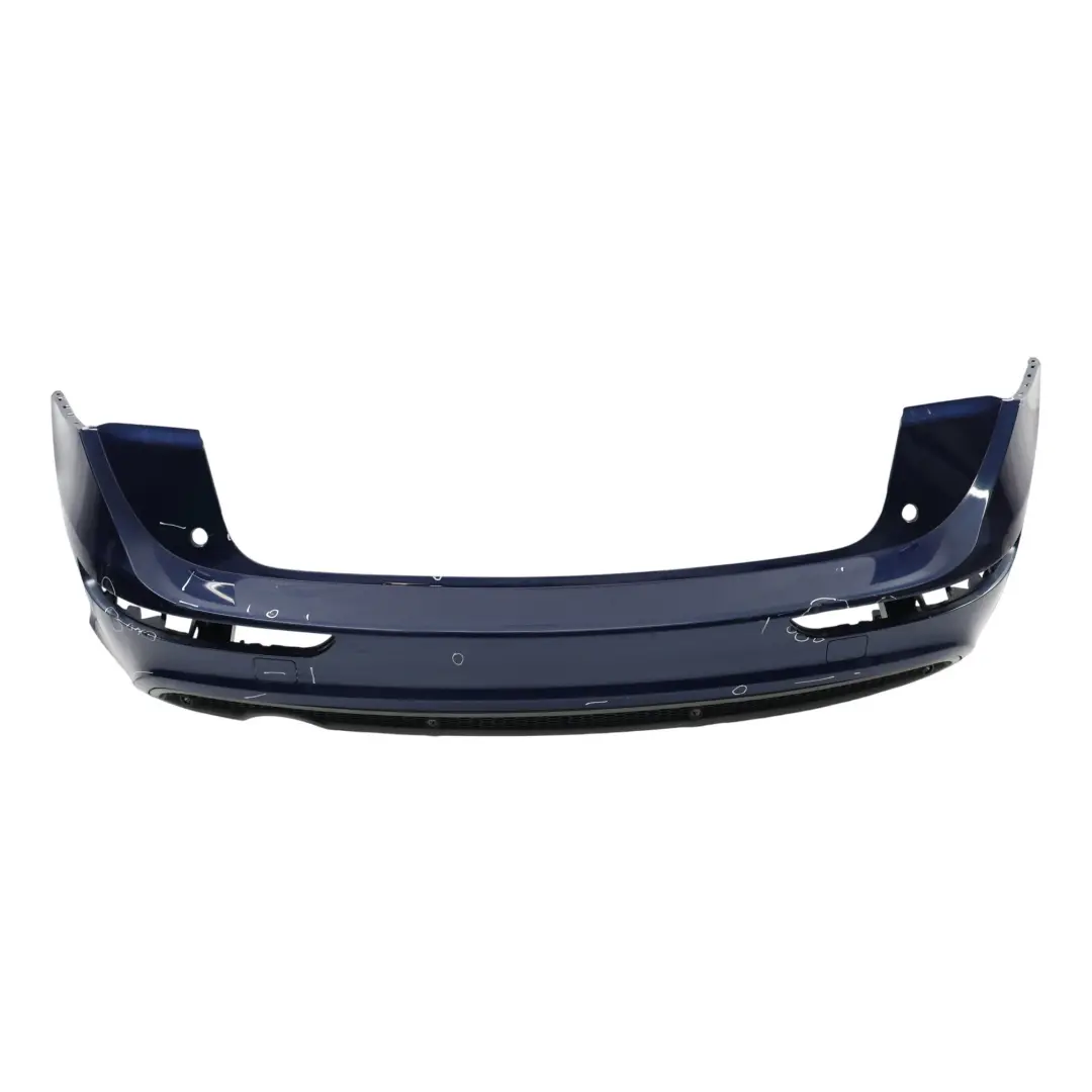 Audi Q5 8R Rear Bumper Trim Panel Covering Scuba Blue Metallic - X5Q - SKU 8R0807303B-SCB - Part number 8R0807303B