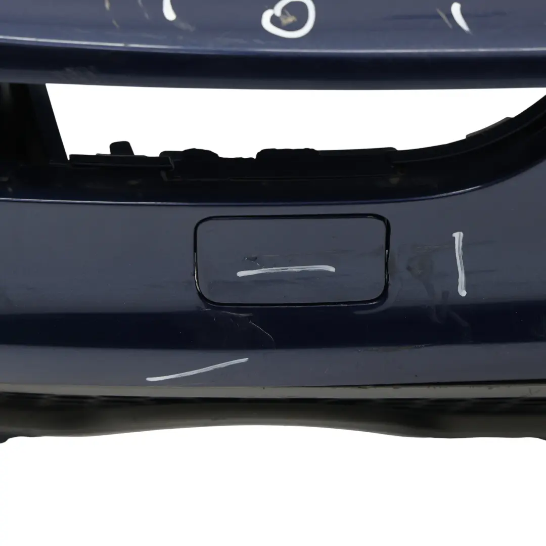 Bumper Trim Panel Covering Scuba Blue Metallic - X5Q to Audi Q5 8R Rear with Part number 8R0807303B Audi Q5 8R Rear Bumper Trim Panel Covering Scuba Blue Metallic - X5Q - SKU 8R0807303B-SCB - Part number 8R0807303B