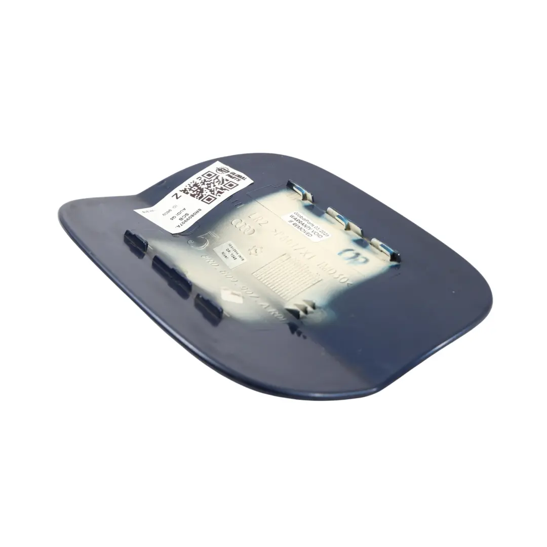 Filler Cover Fill Flap Cap Scuba Blue Metallic - X5Q to Audi Q5 8R Fuel with Part number 8R0809907A Audi Q5 8R Fuel Filler Cover Fill Flap Cap Scuba Blue Metallic - X5Q - SKU 8R0809907A-SCB - Part number 8R0809907A