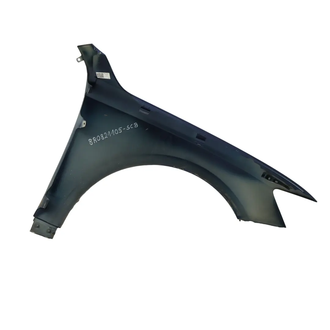Panel Lateral Guardabarros Delantero Izquierdo Azul X5Q para Audi Q5 8R con número de pieza 8R0821105 Audi Q5 8R Panel Lateral Guardabarros Delantero Izquierdo Azul X5Q - SKU 8R0821105-SCB - Número de pieza 8R0821105