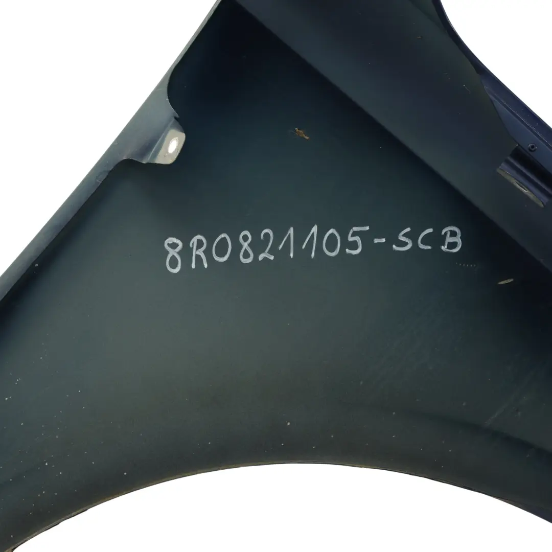 Błotnik Przedni Lewy Niebieski Scuba Blue - X5Q do Audi Q5 8R o numerze 8R0821105 Audi Q5 8R Błotnik Przedni Lewy Niebieski Scuba Blue - X5Q - SKU 8R0821105-SCB - Numer Części 8R0821105
