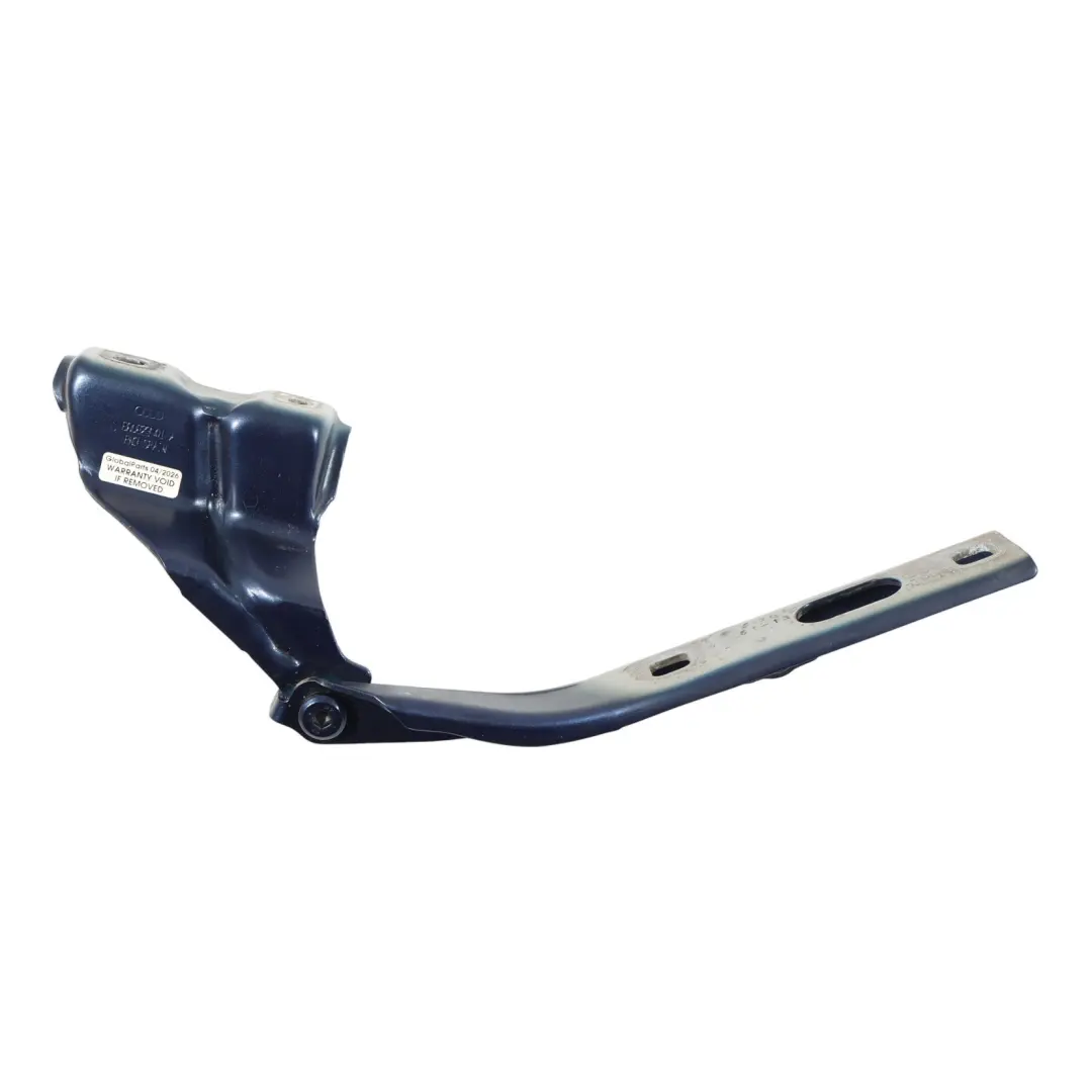 Audi Q5 8R Motorhaube Scharnier Vorne Links Scuba Blau Metallic X5Q - SKU 8R0823301A-SCB - Teilenummer 8R0823301A