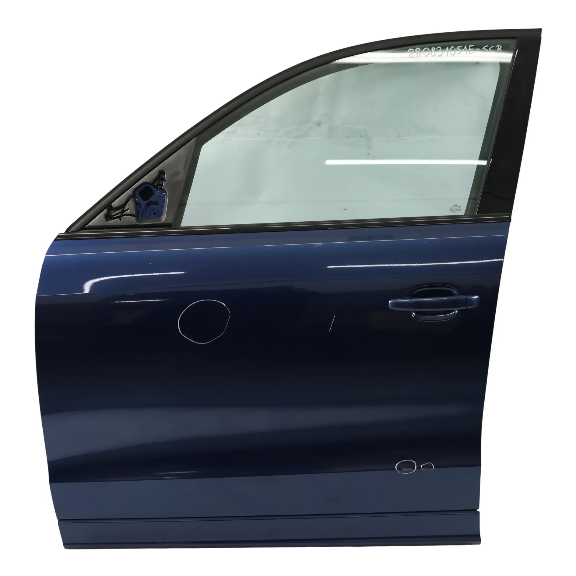 Audi Q5 8R Front Door Covering Panel Left N/S Scuba Blue Metallic - X5Q