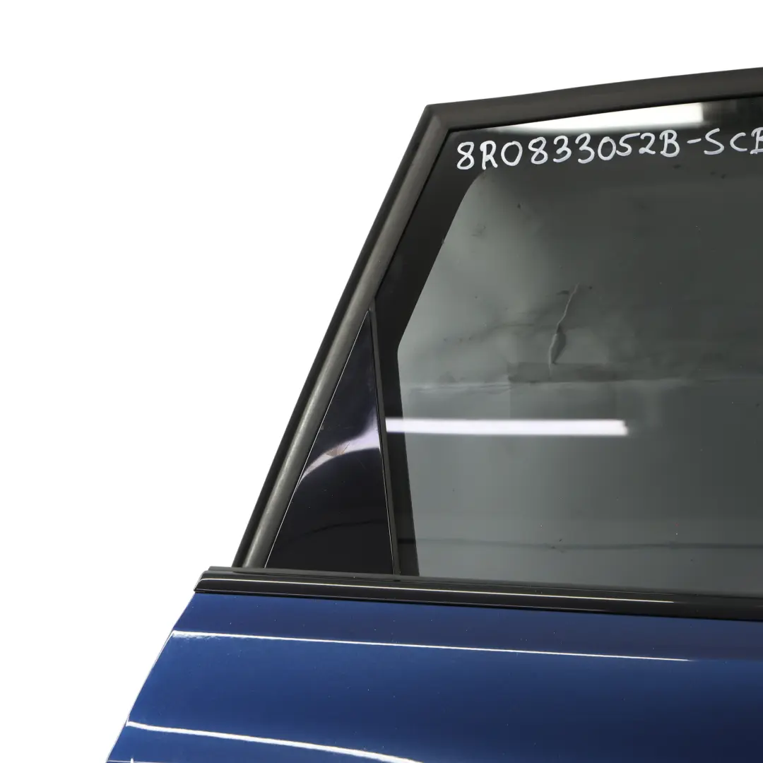 Hintertür Rechts Scuba Blau Metallic X5Q für Audi Q5 8R mit Teilenummer 8R0833052B Audi Q5 8R Hintertür Rechts Scuba Blau Metallic X5Q - SKU 8R0833052B-SCB - Teilenummer 8R0833052B