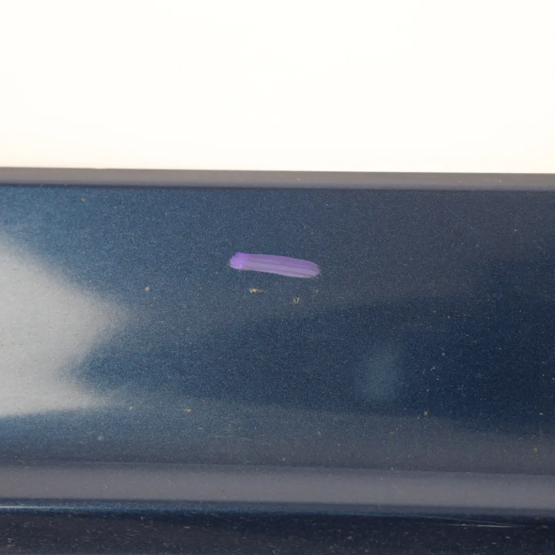 Front Door Trim Lower Moulding Strip Right O/S Scuba Blue - X5Q to Audi Q5 8R with Part number 8R0853960B Audi Q5 8R Front Door Trim Lower Moulding Strip Right O/S Scuba Blue - X5Q - SKU 8R0853960B-SCB - Part number 8R0853960B