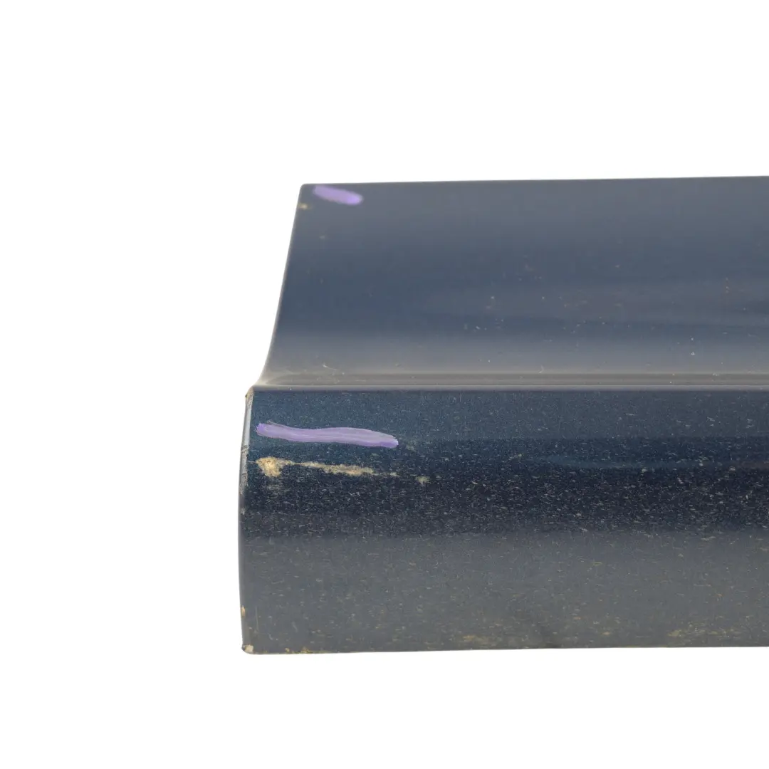 Front Door Trim Lower Moulding Strip Right O/S Scuba Blue - X5Q to Audi Q5 8R with Part number 8R0853960B Audi Q5 8R Front Door Trim Lower Moulding Strip Right O/S Scuba Blue - X5Q - SKU 8R0853960B-SCB - Part number 8R0853960B