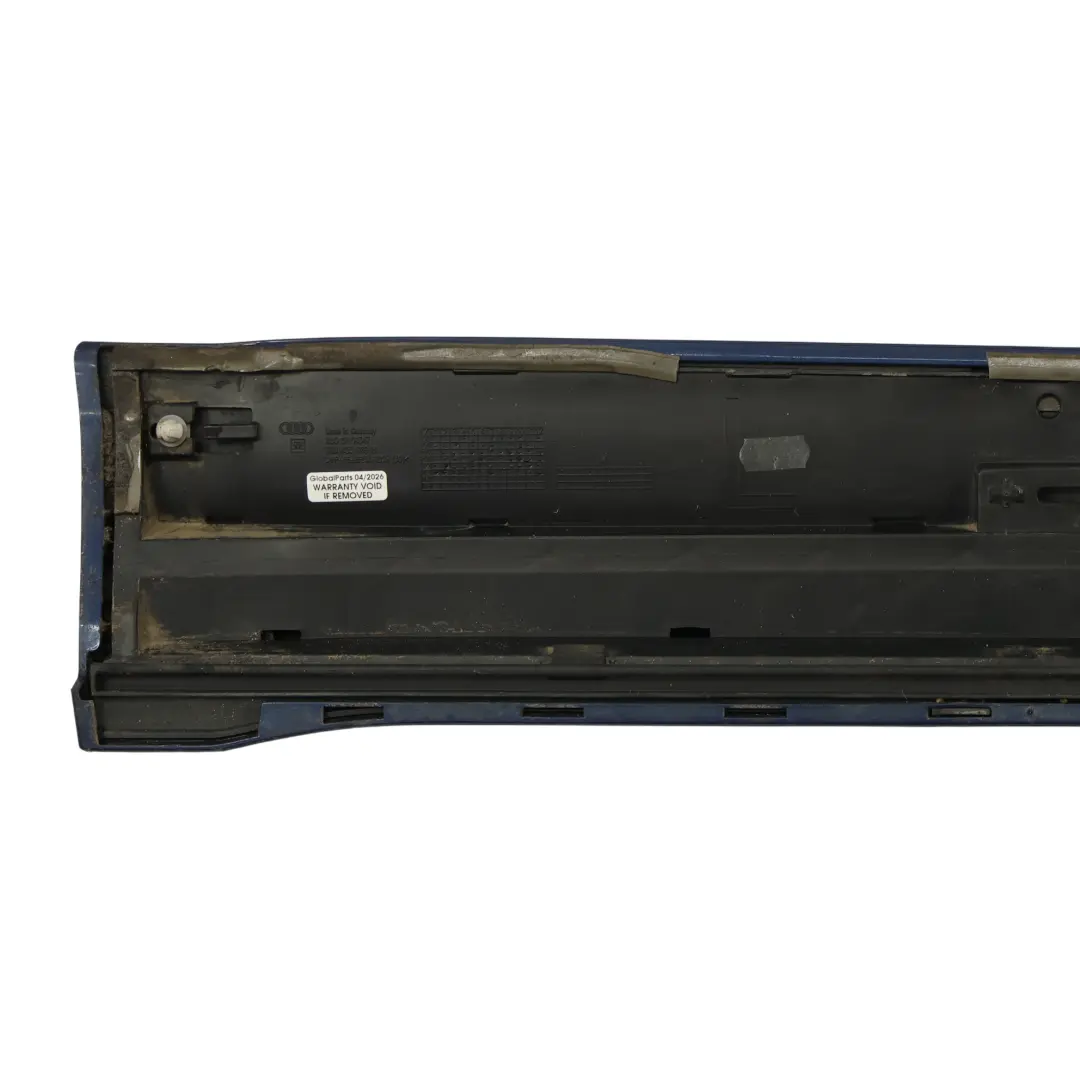 Audi Q5 8R Baguette Garniture Porte Arrière Gauche Bleu Scuba Métallisé X5Q - SKU 8R0853969B-SCB - Numéro de pièce 8R0853969B