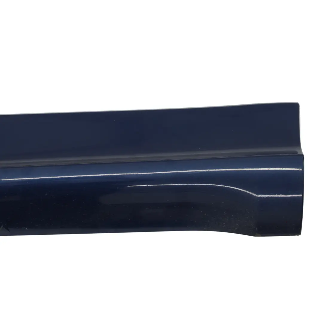 Audi Q5 8R Modanatura Portiera Posteriore Sinistra Blu Scuba Metallizzato X5Q - SKU 8R0853969B-SCB - Numero di parte 8R0853969B