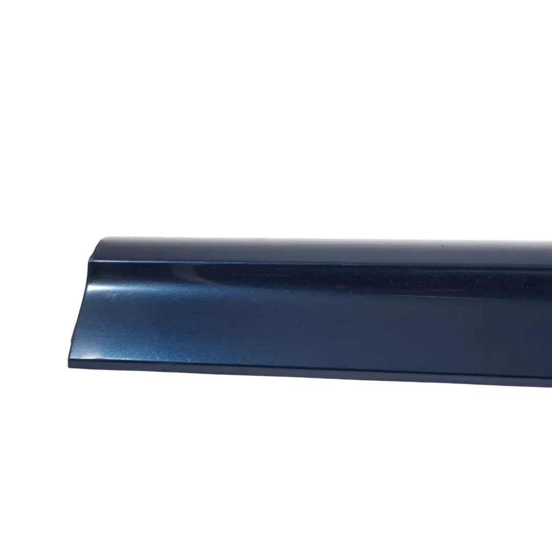 Audi Q5 8R Rear Door Trim Lower Strip Cover Right O/S Scuba Blue Metallic - X5Q - SKU 8R0853970B-SCB - Part number 8R0853970B