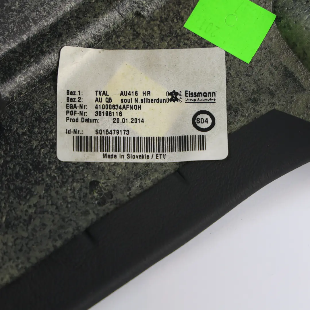 Poignée Porte Arrière Accoudoir Garniture Noir Droit pour Audi Q5 8R à propos du numéro de pièce 8R0867374A Audi Q5 8R Poignée Porte Arrière Accoudoir Garniture Noir Droit - SKU 8R0867374A - Numéro de pièce 8R0867374A