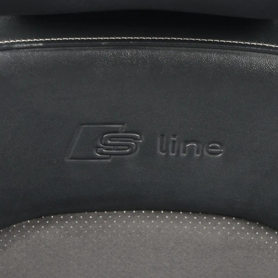 Audi Q5 8R Siège Sport Avant Gauche Électrique Cuir Tissu Noir Soul - SKU 8R0881805N-2 - Numéro de pièce 8R0881805N